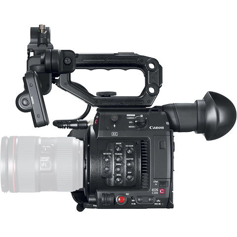 EOS C200 EF Cinema Camera and Triple Lens Kit Image 6