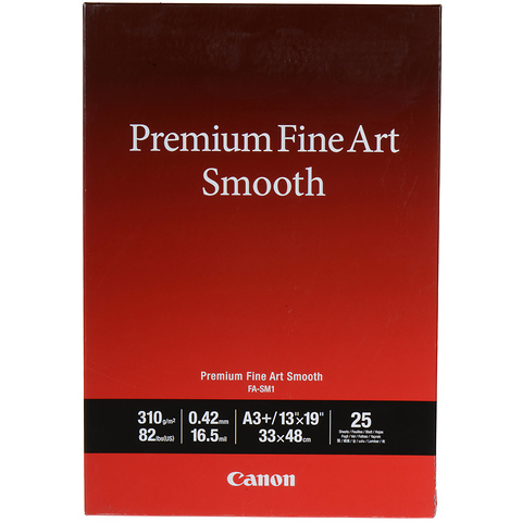 13 x 19 in. Premium Fine Art Smooth Paper (25 Sheets) Image 0