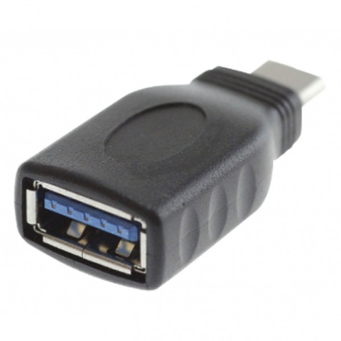 USB 3.0 (USB 3.1 Gen 1) Type C Male to Type A Female Adapter Image 1