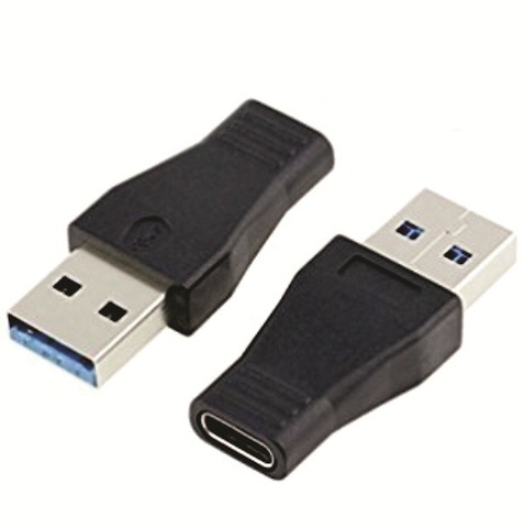 USB 3.0 (USB 3.1 Gen 1) Type A Male to Type C Female Adapter Image 0