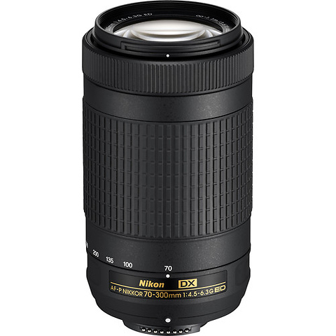 AF-P NIKKOR 70-300mm f/4.5-6.3G ED VR DX Lens - Pre-Owned Image 0