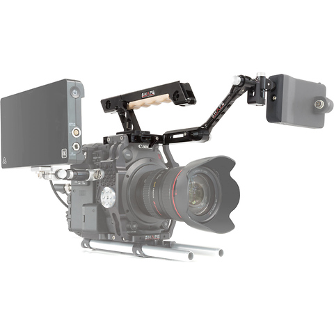 Top Handle EVF Mount for Canon C200 Camera Image 1