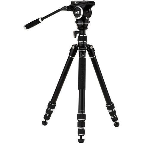 GlobeTrotter Video Travel Tripod Kit (Aluminum, Black) Image 0