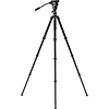 GlobeTrotter Video Travel Tripod Kit (Aluminum, Black) Thumbnail 1