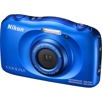 COOLPIX W100 Digital Camera - Blue (Open Box)