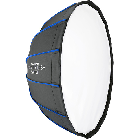 24 in. Switch Beauty Dish (White Interior) with Grid Image 1