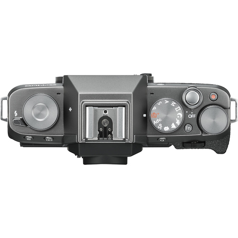 X-T100 Mirrorless Digital Camera Body (Dark Silver) Image 1