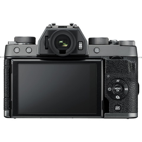 X-T100 Mirrorless Digital Camera Body (Dark Silver) Image 2