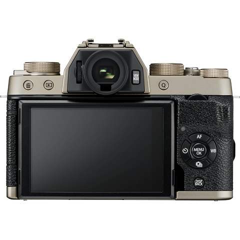 X-T100 Mirrorless Digital Camera Body (Champagne Gold) Image 2