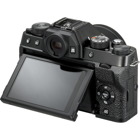 X-T100 Mirrorless Camera w/15-45mm Lens - Black - Open Box Image 5