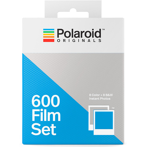 Color and Black & White 600 Instant Film Set (Double Pack, 16 Exposures) Image 0