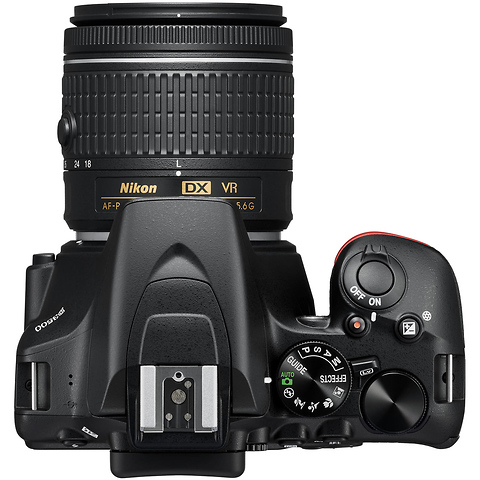 D3500 Digital SLR Camera with 18-55mm and 70-300mm Lenses (Black) Image 7