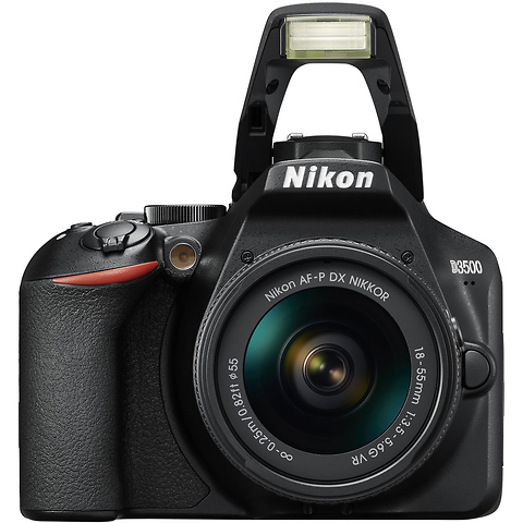 D3500 Digital SLR Camera with 18-55mm and 70-300mm Lenses (Black) Image 8