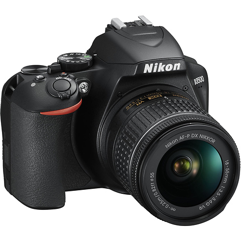 D3500 Digital SLR Camera with 18-55mm and 70-300mm Lenses (Black) Image 2