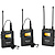 UWMIC9 RX9 + TX9 + TX9, 96-Channel Digital UHF Wireless Dual Lavalier Mic System (514 to 596 MHz)