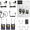 UWMIC9 RX9 + TX9 + TX9, 96-Channel Digital UHF Wireless Dual Lavalier Mic System (514 to 596 MHz) Thumbnail 1