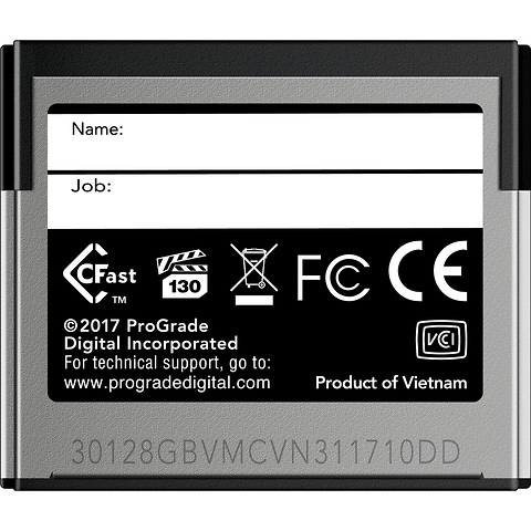Prograde Digital 512GB CFast 2.0 Memory Card