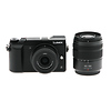 GX85 Micro 4/3s Digital Camera w/12-32mm & 45-150mm - Black - Open Box Thumbnail 0