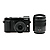 GX85 Micro 4/3s Digital Camera w/12-32mm & 45-150mm - Black - Open Box