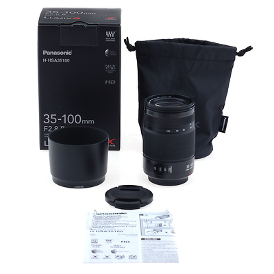 Panasonic 35 100mm F 2 8 Lumix G X Vario Lens For Micro 4 3s Mount Open Box Hhsa