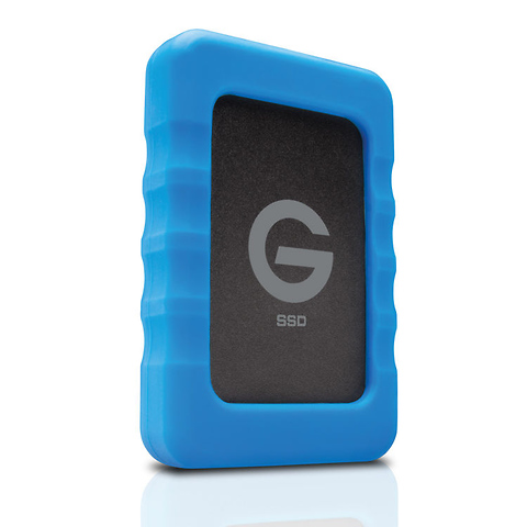 2TB G-DRIVE ev RaW USB 3.1 Gen 1 SSD with Rugged Bumper Image 2