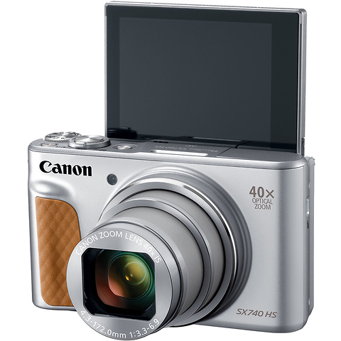PowerShot SX740 HS Digital Camera (Silver) Image 3