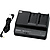 BC-U2A Dual-Bay Battery Charger / AC Adapter for BP-U90, U60, U60T, U30