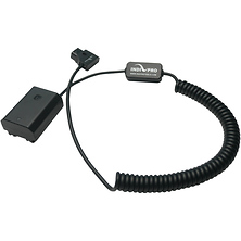 Coiled D-Tap to Sony NP-FZ100 Type Dummy Battery Cable (24-36 in.) Image 0