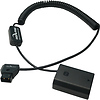 Coiled D-Tap to Sony NP-FZ100 Type Dummy Battery Cable (24-36 in.) Thumbnail 3