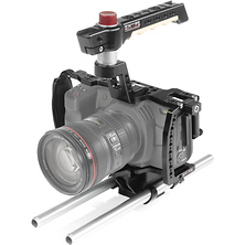 Camera Cage with 15mm Rod System for Blackmagic Pocket Cinema 4K Image 0
