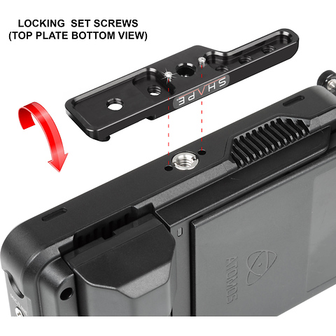 Top Plate for Atomos 5 in. Ninja V Recording Monitor Image 2