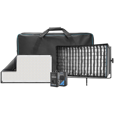 Flex Cine DMX Bi-Color LED Mat Single Light Fixture Kit (1 x 2 ft.) Image 0