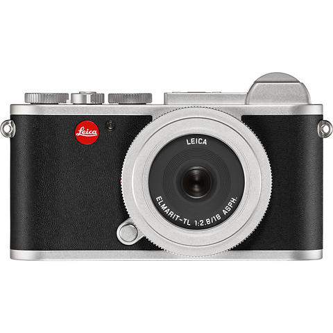 CL Mirrorless Digital Camera with 18mm Lens (Silver Anodized) Image 0