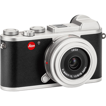 CL Mirrorless Digital Camera with 18mm Lens (Silver Anodized)