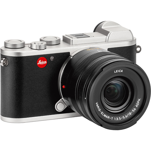 CL Mirrorless Digital Camera with 18-56mm Lens (Silver Anodized) Image 1