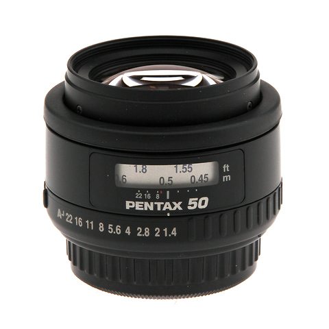 Normal SMC P-FA 50mm f/1.4 Autofocus Lens (Open Box) Image 0