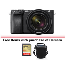 Alpha a6400 Mirrorless Digital Camera with 18-135mm Lens (Black) Image 0