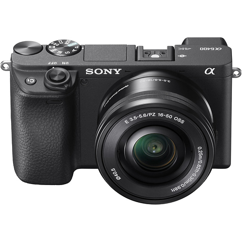 Alpha a6400 Mirrorless Digital Camera with 16-50mm Lens (Black) and FE 50mm f/1.8 Lens Image 4
