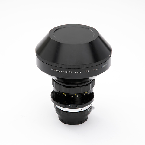 Nikkor 8mm f/2.8 Fisheye Non Ai Manual Focus Lens - Pre-Owned Image 1