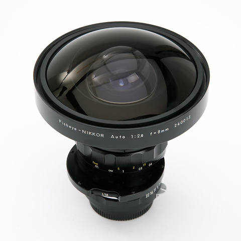 Nikkor 8mm f/2.8 Fisheye Non Ai Manual Focus Lens - Pre-Owned Image 2