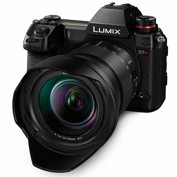 Lumix DC-S1R Mirrorless Digital Camera with 24-105mm Lens Kit (Black)