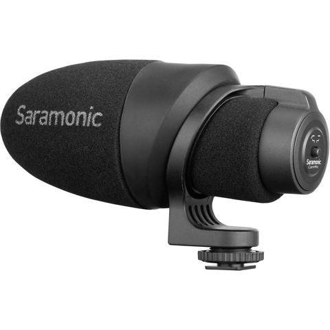 CamMic Camera-Mount Shotgun Microphone for DSLR Cameras and Smartphones Image 1