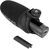 CamMic+ Battery-Powered Camera-Mount Shotgun Microphone for DSLR Cameras and Smartphones Thumbnail 4