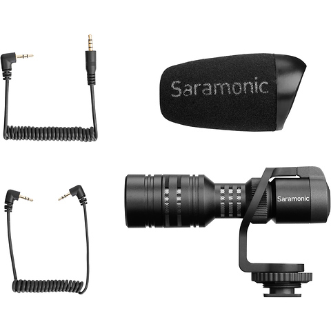 Vmic Mini Compact Camera-Mount Shotgun Microphone for DSLR Cameras and Smartphones Image 4