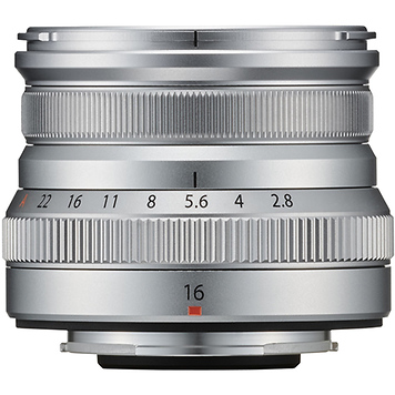 XF 16mm f/2.8 R WR Lens (Silver)