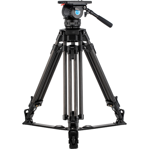 BVX Carbon Fiber Video Tripod Kit with BVX25H Head Image 0