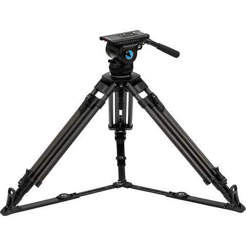 BVX Carbon Fiber Video Tripod Kit with BVX25H Head Image 2