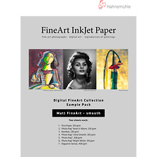 13 x 19 in. Matte Smooth FineArt Inkjet Paper Sample Pack (12 Sheets) Image 0