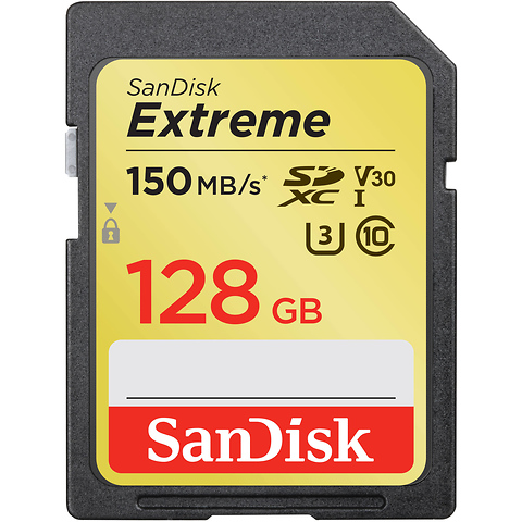 128GB Extreme UHS-I SDXC Memory Card - FREE with Qualifying Purchase Image 0
