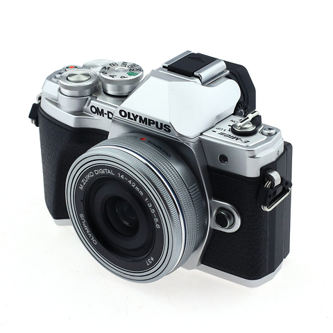 OM-D E-M10 Mk III w/ 14-42mm Kit - Silver - Open Box Image 0